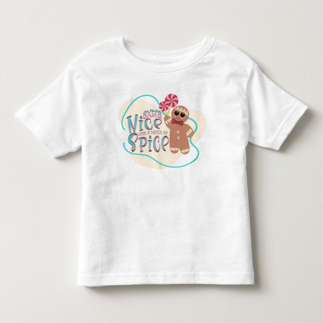 Camiseta para Chicas de los Navidades de Gingerbre (Anverso)