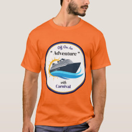 Camiseta para cruceros Carnival Adventure
