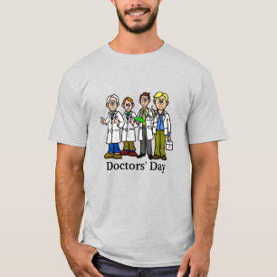 Camiseta para cuatro Médicas masculinos