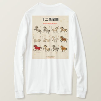 Camiseta para dama con imagen de un caballo