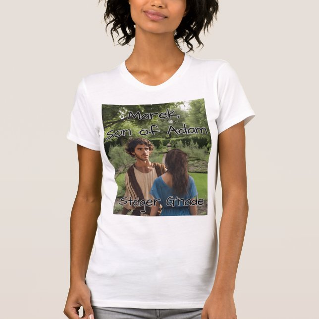 Camiseta para dama de Marek, hijo de Adán (Anverso)