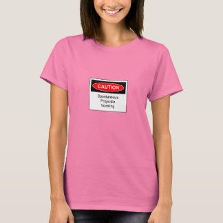 Camiseta para damas con humor en el salón de belle