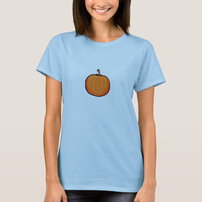 Camiseta para damas de otoño/Halloween (Anverso)