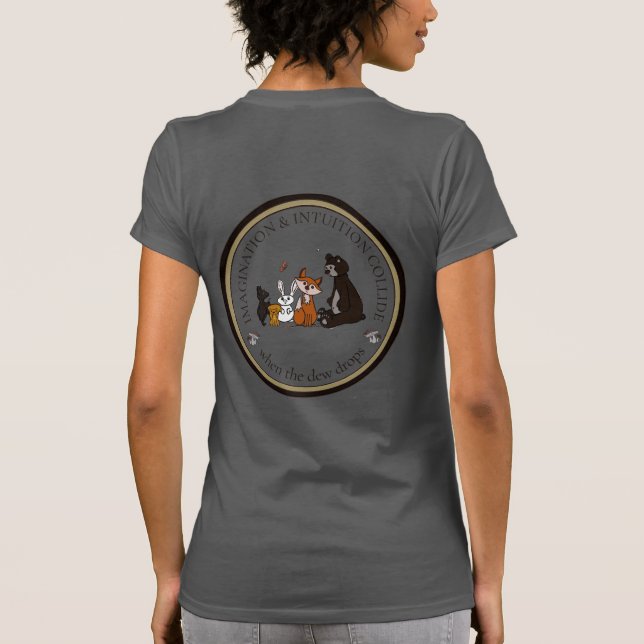 Camiseta para damas Imagination & Intuition Collid (Reverso)