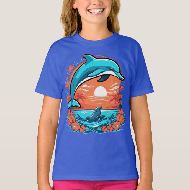 Camiseta para delfines (Anverso)