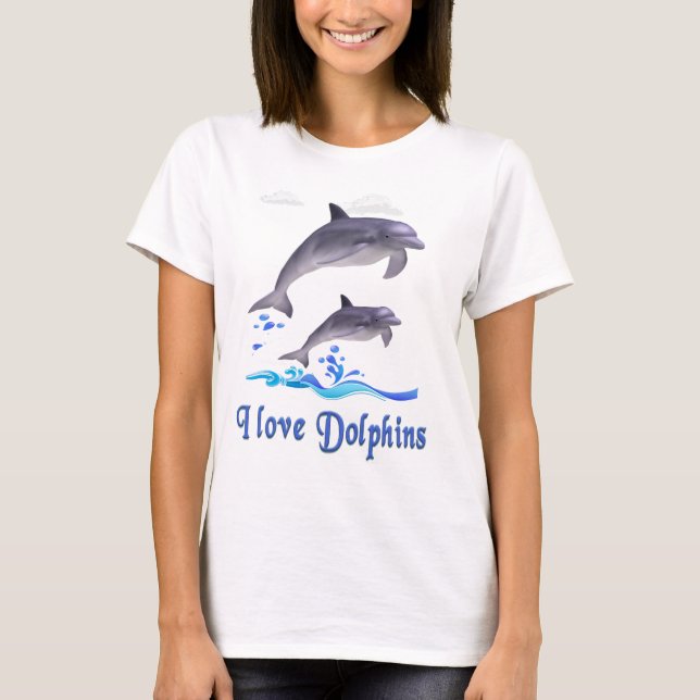 Camiseta para delfines (Anverso)