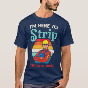 Camiseta Para Despojarse De La Curiosa Electricidad Eléctri