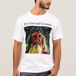 Camiseta Para dios y el país