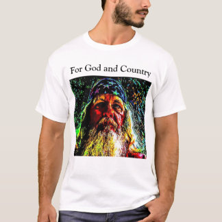 Camiseta Para dios y el país