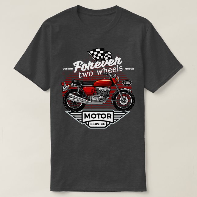 CAMISETA PARA DOS RUEDAS (Diseño del anverso)