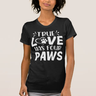 Camiseta para dueños de perros 'El verdadero amor