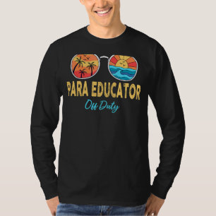 Camiseta Para Educador Sin Deber Feliz Día De La Escuela Su
