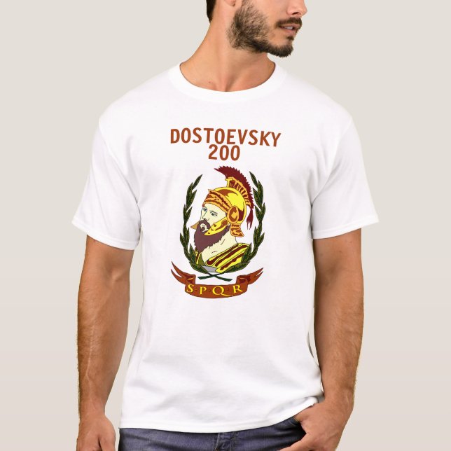 Camiseta para el 200 aniversario de Dostoevsky (Anverso)