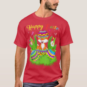 Camiseta Para el amante de los animales Floral Huevo de Pas