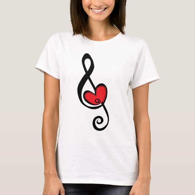 Camiseta Para el amor de la música (Anverso)