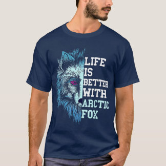 Camiseta Para El Ártico, La Vida Es Mejor Para El Ártico De