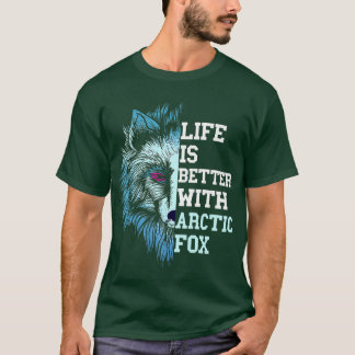 Camiseta Para El Ártico, La Vida Es Mejor Para El Ártico De