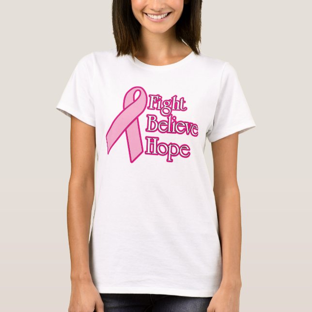 Camiseta para el cáncer de mama (Anverso)