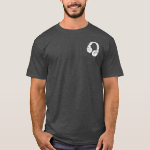 Camiseta para el DJ... audífonos.