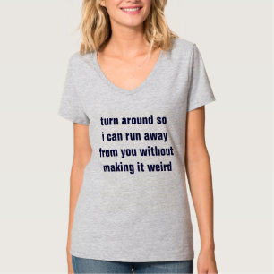 Camiseta para el el rápido y social ansioso