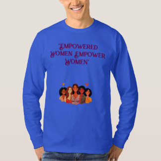 Camiseta para el empoderamiento de la mujer mascul