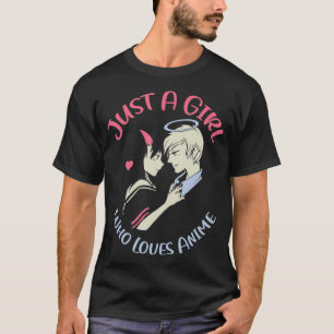 Camiseta Para el fanático de Shoujo, solo un Chica que ama 
