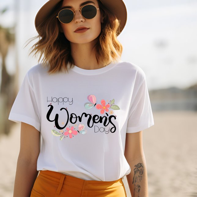 Camiseta para el feliz Día de la Mujer (Subido por el creador)