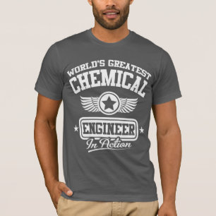 Camiseta para el ingeniero químico más grande del