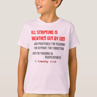 Camiseta Para ÉL (la juventud): Todas las Escrituras se res