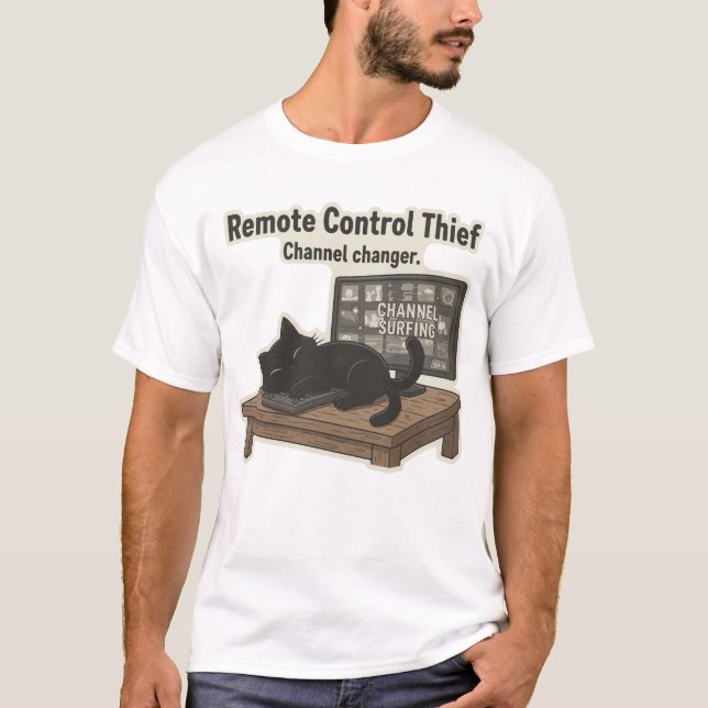 Camiseta para el ladrón de control remoto (Anverso)