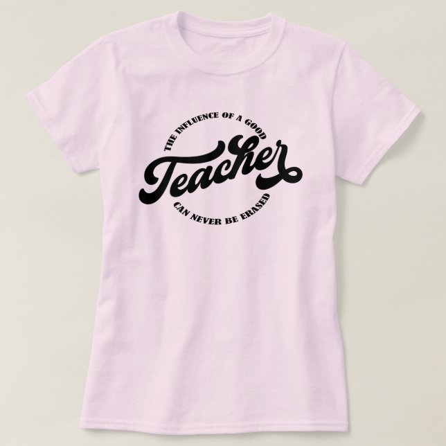 Camiseta para el mejor profesor (Diseño del anverso)