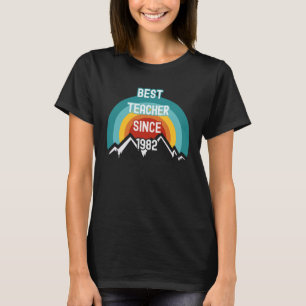 Camiseta Para el mejor profesor desde 1982