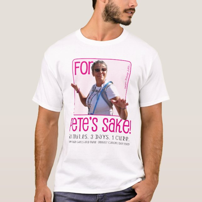Camiseta Para el motivo de Petes (Anverso)
