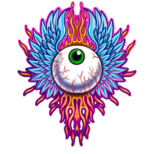 Camiseta para el ojo inflamante