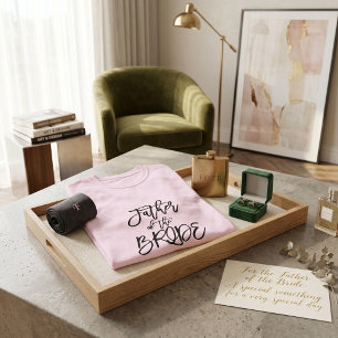 Camiseta para el padre de la novia para la fiesta 