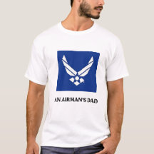 Camiseta para el padre de un aviador de la Fuerza 