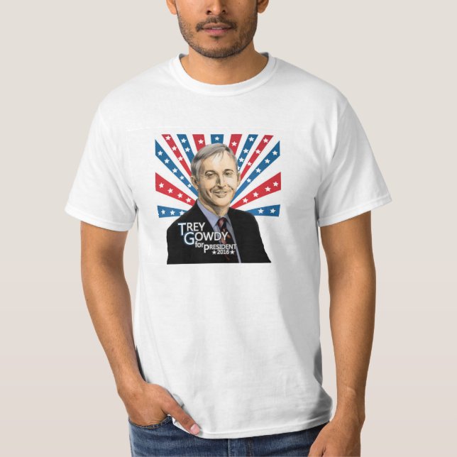 Camiseta Para el presidente en 2016, Trey Gowdy (Anverso)