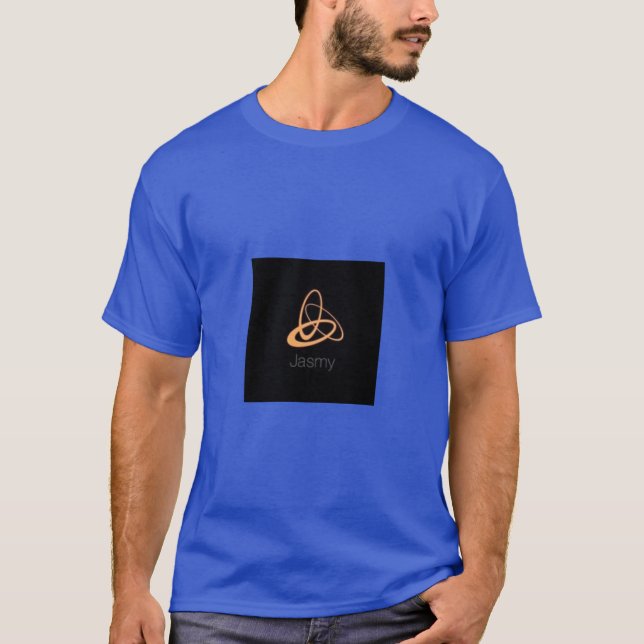 Camiseta Para el soporte de criptografía JASMY. (Anverso)