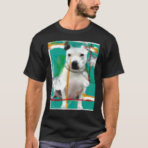 Camiseta Para El Ventilador De Cachorro Cuto En Estilo Perr