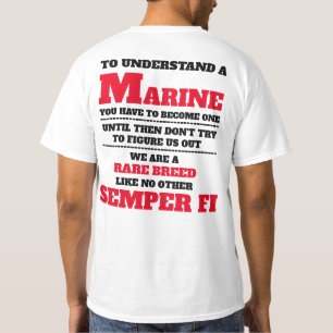 CAMISETA PARA ENTENDER UN MARINO