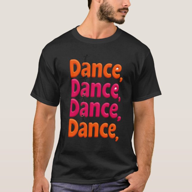 Camiseta para entusiastas del baile (Anverso)