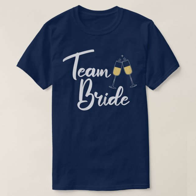 Camiseta para equipo de novia para despedida de so (Diseño del anverso)
