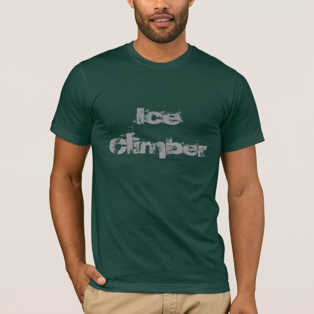 camiseta para escalador de hielo (Anverso)