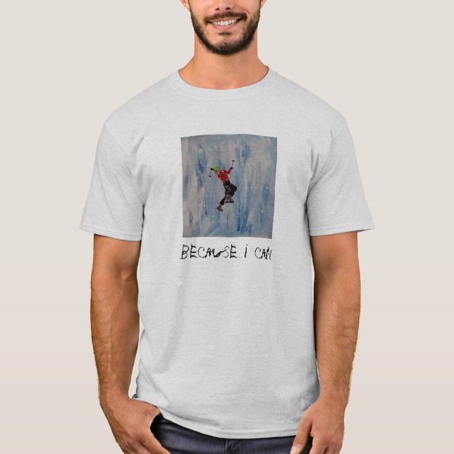 Camiseta para escalar hielo (Anverso)