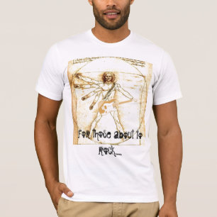 Camiseta para ésos alrededor a la roca