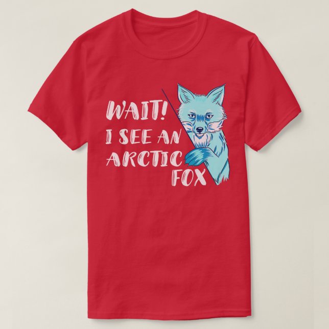 Camiseta Para Esperar Al Ártico Veo A Animales Antárticos P (Diseño del anverso)