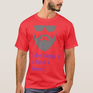 Camiseta Para estar feliz es tener barba 4