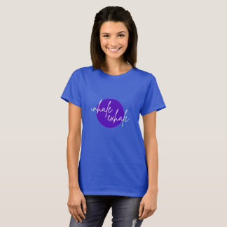 Camiseta para exhalación inhalatoria púrpura (fuen