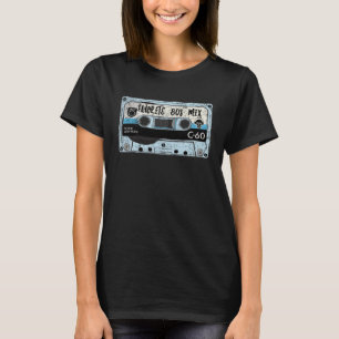 Camiseta para fanáticos de la música de los 80 Cinta retro