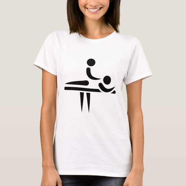Camiseta para fisioterapeuta (Anverso)